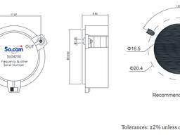 400-4200MHz Surface Mount Isolator
