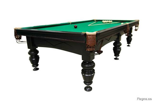 A pool table