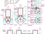 Aluminum profiles for glass curtain walls - фото 3