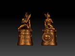 Bronze souvenirs. Statuettes, thimbles, trinkets, keychains. - photo 5