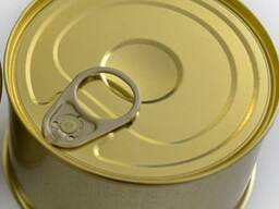 Canned meat. Stewed meat