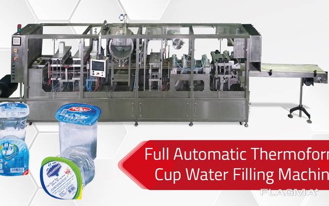 Thermoform Water Filling and Sealing Machine