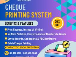 FastCheque-The Best Cheque Writer System 2024