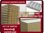 Fire rated rock wool sandwich panels / Mineral wool sandwich panels - photo 4