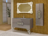 Furniture set, cabinet, sink, mirror - photo 5