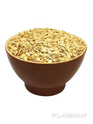 Instant oat flakes, produced in Belarus
