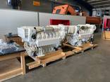 Man D2862Le436 ( v12-1800) marine propulsion engines 1800 hp unused new/w. ZF2070V gears - photo 3