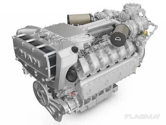 Man D2862LE496 V12-2000 HP marine engines sale, new