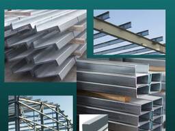 Metal building materials and sandwich panels