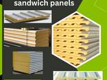 PIR (Polyisocyanurate)roof and wall sandwich panels Dubai/ UAE/ Oman/ Qatar/ Kuwait/ KSA - фото 1