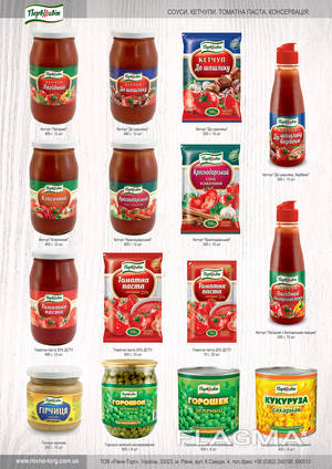Tomato paste. Manufacture of food