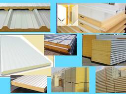 PU / PUR / PUF / Polyurethane Foam roof and wall panels Dubai / UAE / Oman/ Qatar/ Kuwait