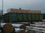 Sawn timber of pine. Delivery by wagons. - фото 8
