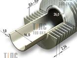Stainless Steel Ribbed Tube (finned pipe) 16x1x26 - фото 1