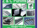 Z Purlins and C Purlins Dubai/ UAE / Oman/ Qatar/ Bahrain/ Kuwait/ Saudi Arabia/ Abu Dhabi - фото 3